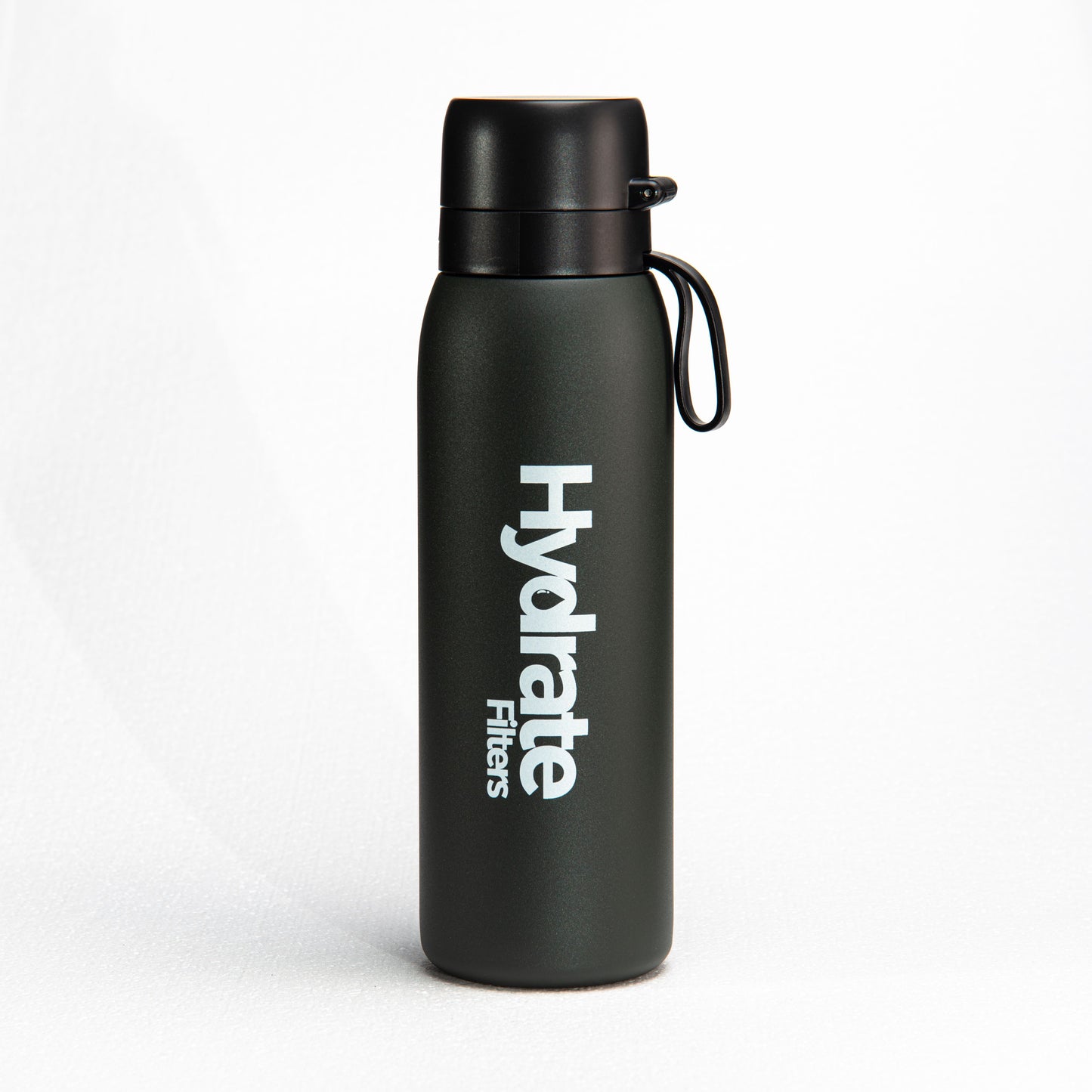 H2Go Filtered Water Bottle - Stainless Steel 740ml