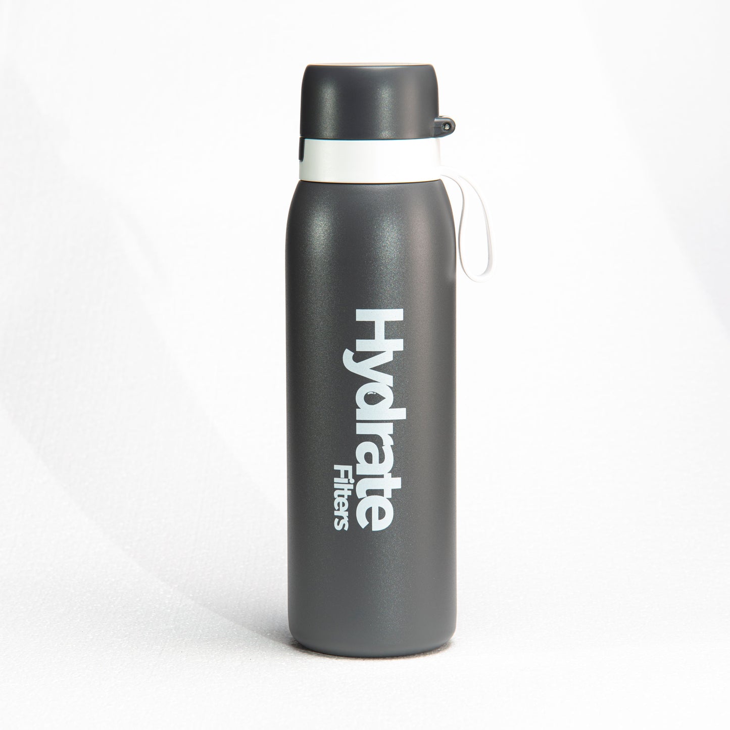H2Go Filtered Water Bottle - Stainless Steel 740ml