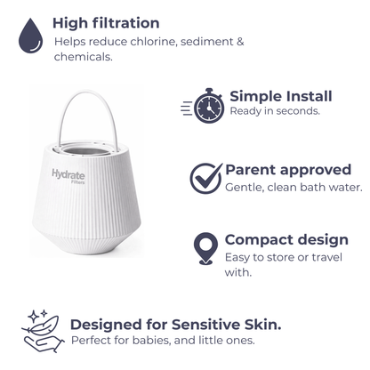 NaturaWai Bath Filter NZ | Skin, Hair & Baby-Safe Bathing