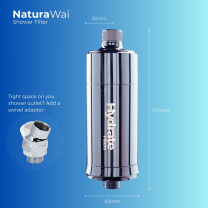NaturaWai Shower Filter NZ | Skin & Hair Health