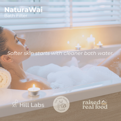 NaturaWai Bath Filter NZ | Skin, Hair & Baby-Safe Bathing