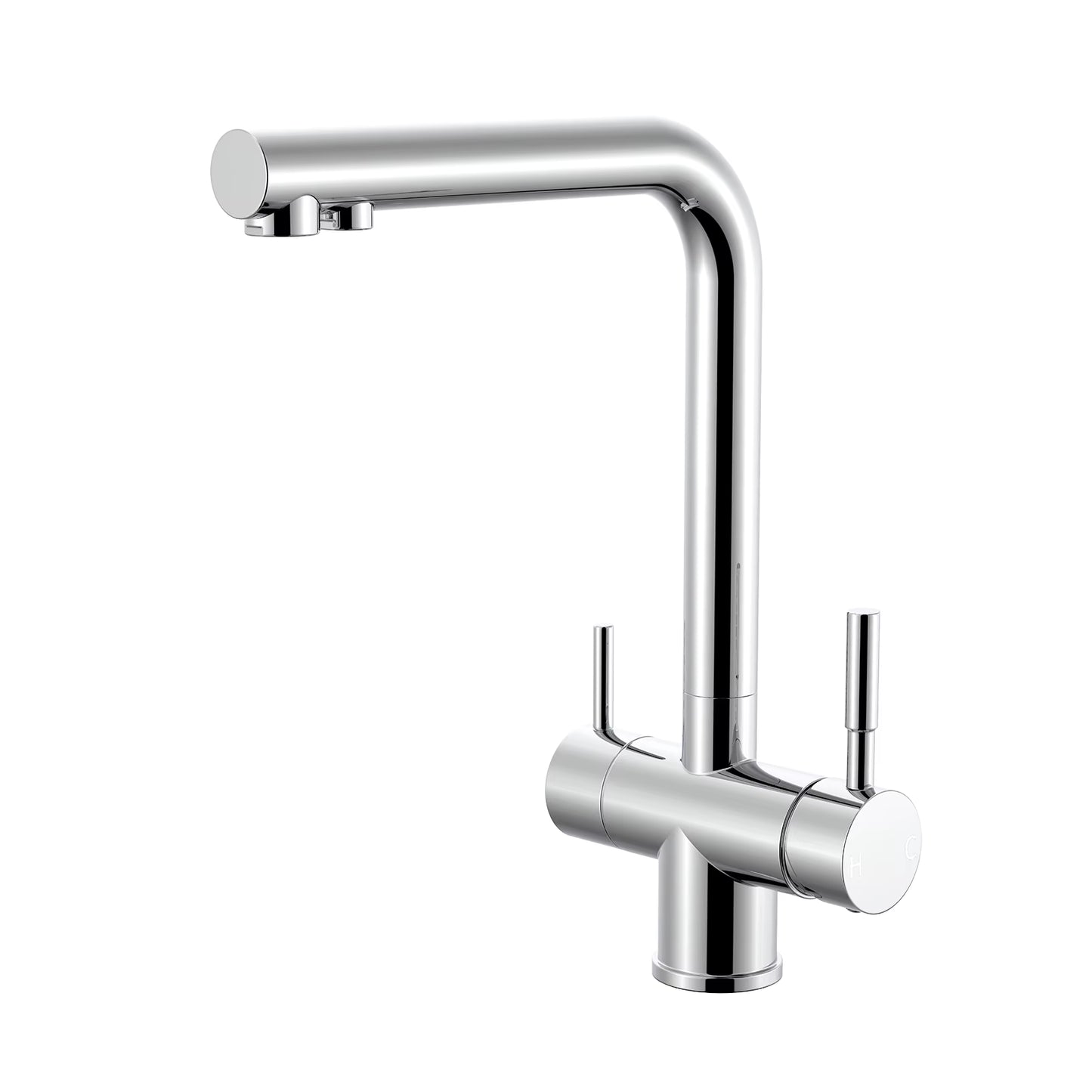 Dual Tap - Water Filter Tap | No drilling required for under sink system