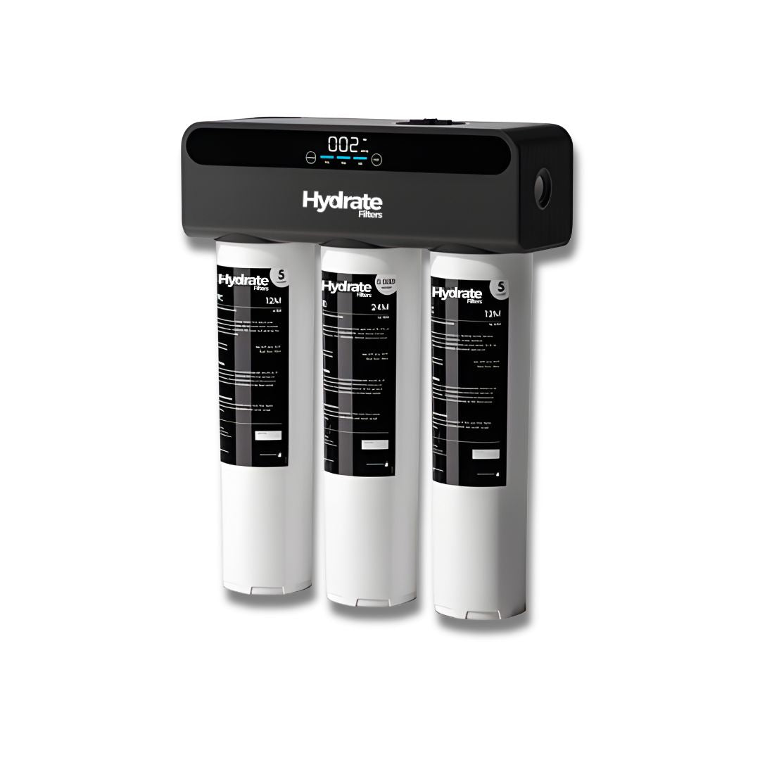 Reverse osmosis water filter for fluoride removal