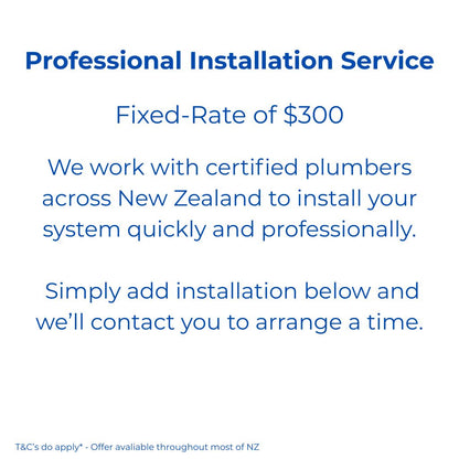 Details on water filter install cost